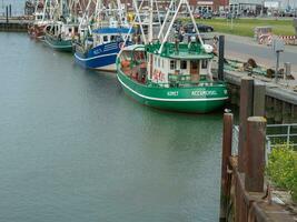 dornum and the harbor of dornumersiel photo