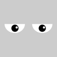 Eyes icon vector. see illustration sign. watch symbol or logo. vector