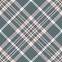 Plaid pattern vector. Check fabric texture. Seamless textile design for clothes, paper print. vector