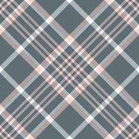 Plaid pattern vector. Check fabric texture. Seamless textile design for clothes, paper print. vector