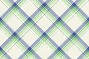 Tartan plaid background, diagonal check seamless pattern. Vector fabric texture for textile print, wrapping paper, gift card, wallpaper.