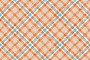 Tartan plaid background, diagonal check seamless pattern. Vector fabric texture for textile print, wrapping paper, gift card, wallpaper.