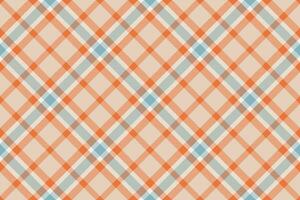 Tartan plaid background, diagonal check seamless pattern. Vector fabric texture for textile print, wrapping paper, gift card, wallpaper.