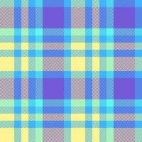 Plaid pattern textile of background check tartan with a texture seamless fabric vector. vector