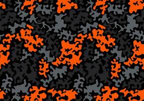 Military textile of camouflage for uniform. Como fabric textured material. vector