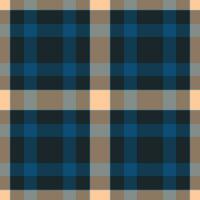 Background check pattern of vector fabric textile with a tartan texture plaid seamless.