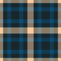 Background check pattern of vector fabric textile with a tartan texture plaid seamless.