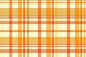 Seamless vector check of textile plaid texture with a tartan background pattern fabric.