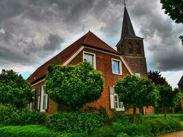 hiking near loikum in germany photo