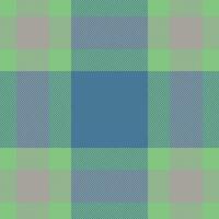 Plaid check pattern. Seamless fabric texture. Tartan textile print. vector