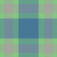 Plaid check pattern. Seamless fabric texture. Tartan textile print. vector