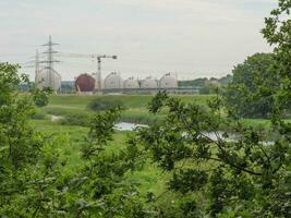 lippe river in germany photo