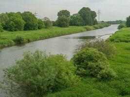 lippe river in germany photo