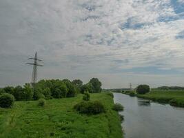 lippe river in germany photo