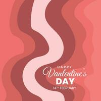 Valentine Day Abstract background with Red rose Color vector