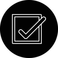 Checkbox Vector Icon