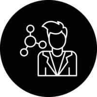 Scientist Male Vector Icon