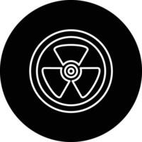 Radiation Vector Icon