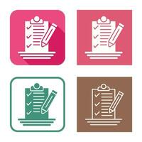 Check List Vector Icon