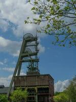 herten en el alemán ruhr aerea foto