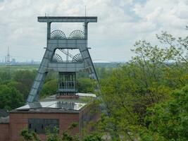 herten en el alemán ruhr aerea foto