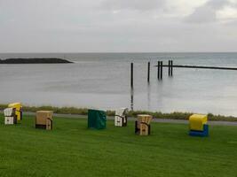 cuhaven at the north sea in germany photo