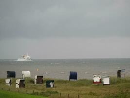 cuhaven at the north sea in germany photo