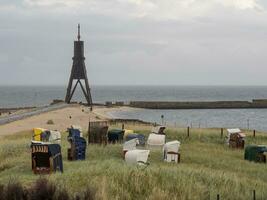 cuhaven at the north sea in germany photo