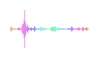 sound wave light particles Sound spectrum dance png