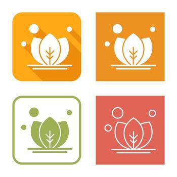 icono de vector de hoja