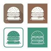 Hamburger Vector Icon