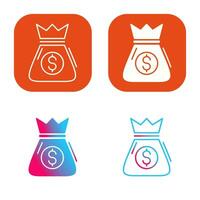 Money Bag Vector Icon