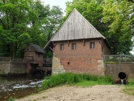 old watermill in westphalia photo