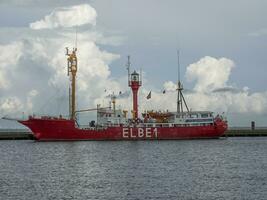 cuxhaven en el mar del norte foto