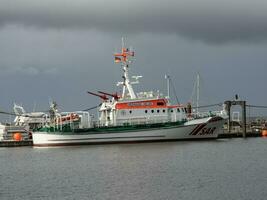 cuxhaven en el mar del norte foto