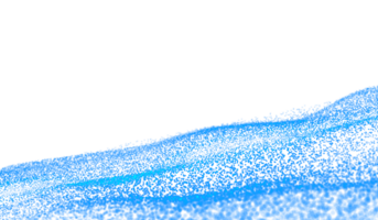 3d abstract digitaal technologie blauw licht deeltjes Golf png