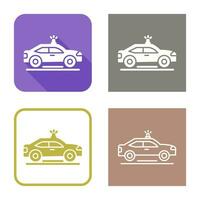 Police Car Vector Icon