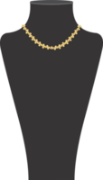 guld kedja halsband png