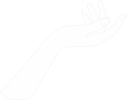 Hand model PNG