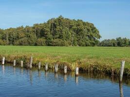 the small village of Giethoorn in the netherlands photo