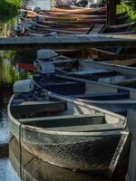 the small village of Giethoorn in the netherlands photo