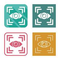 Eye Scan Vector Icon