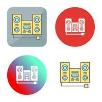 Stereo Vector Icon