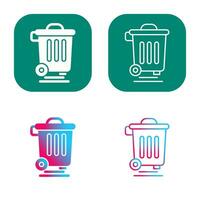 Dustbin Vector Icon