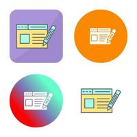 Web Page Vector Icon