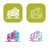 Delivery Truck Vector Icon