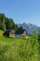 Salsburgo y el austriaco Alpes foto