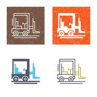 Forklift Vector Icon