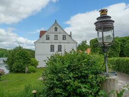 glucksburg castle in germany photo