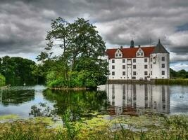 glucksburg castle in germany photo